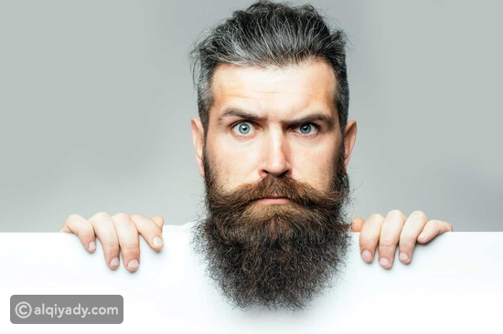 اللحية:-كيفية-فردها-في-المنزل-بفرشاة-ساخنة-أو-مجفف-شعر
